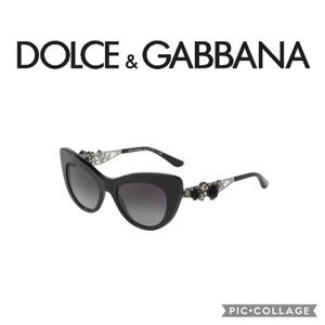 DOLCE & GABBANA Rose Cat-eye sunglasses